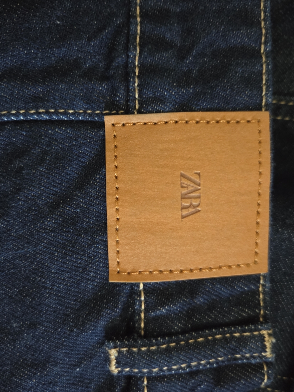 Zara Dark Blue Denim Jacket and Skirt Set - Picture 12 of 16
